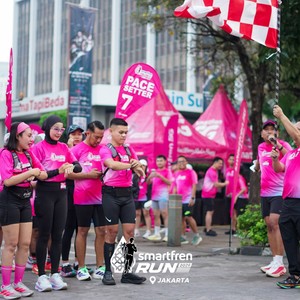 Race photo from SMARTFREN RUN 2026 VIBES