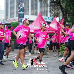 Race photo from SMARTFREN RUN 2026 VIBES