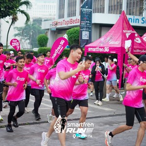 Race photo from SMARTFREN RUN 2026 VIBES