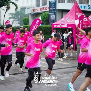 Race photo from SMARTFREN RUN 2026 VIBES