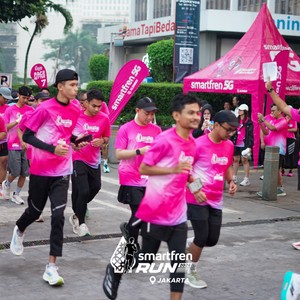 Race photo from SMARTFREN RUN 2026 VIBES