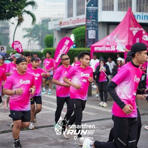 Race photo from SMARTFREN RUN 2026 VIBES