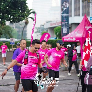 Race photo from SMARTFREN RUN 2026 VIBES