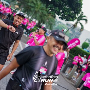 Race photo from SMARTFREN RUN 2026 VIBES