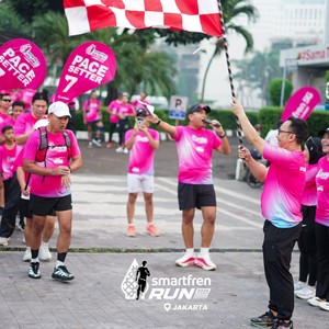 Race photo from SMARTFREN RUN 2026 VIBES