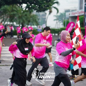 Race photo from SMARTFREN RUN 2026 VIBES