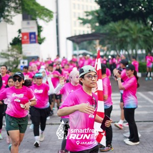 Race photo from SMARTFREN RUN 2026 VIBES