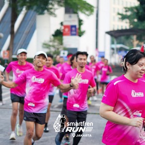 Race photo from SMARTFREN RUN 2026 VIBES