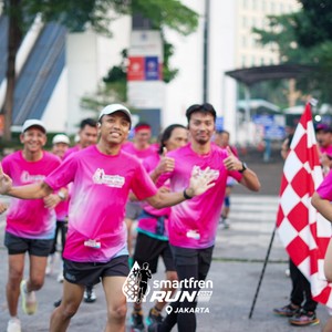 Race photo from SMARTFREN RUN 2026 VIBES