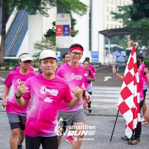 Race photo from SMARTFREN RUN 2026 VIBES