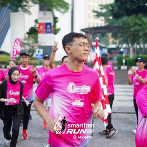 Race photo from SMARTFREN RUN 2026 VIBES