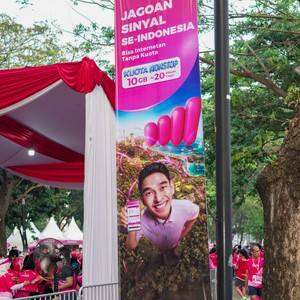 Race photo from SMARTFREN RUN 2026