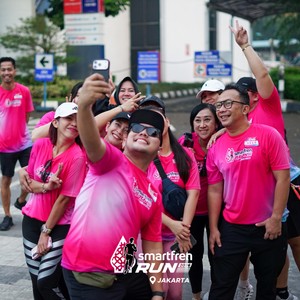Race photo from SMARTFREN RUN 2026 VIBES