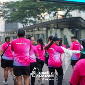 Race photo from SMARTFREN RUN 2026 VIBES