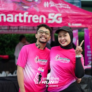 Race photo from SMARTFREN RUN 2026 VIBES