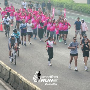 Race photo from SMARTFREN RUN 2026 VIBES