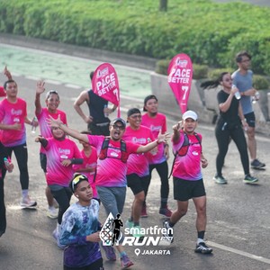 Race photo from SMARTFREN RUN 2026 VIBES
