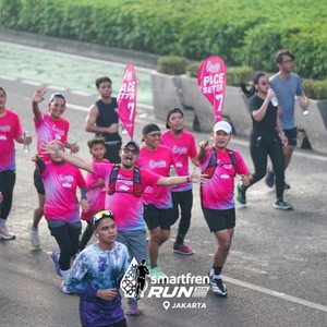 Race photo from SMARTFREN RUN 2026 VIBES