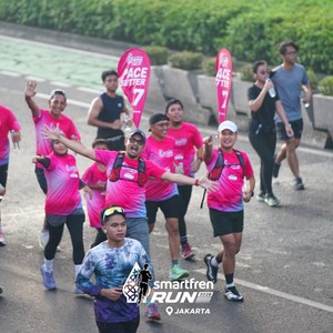 Race photo from SMARTFREN RUN 2026 VIBES