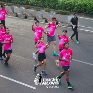 Race photo from SMARTFREN RUN 2026 VIBES