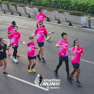 Race photo from SMARTFREN RUN 2026 VIBES