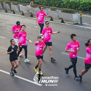 Race photo from SMARTFREN RUN 2026 VIBES