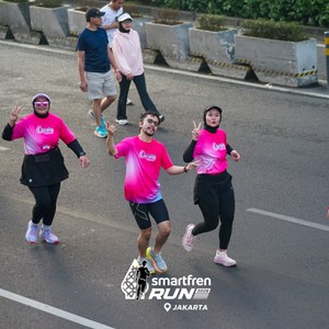 Race photo from SMARTFREN RUN 2026 VIBES