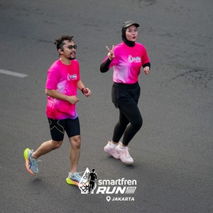 Race photo from SMARTFREN RUN 2026 VIBES