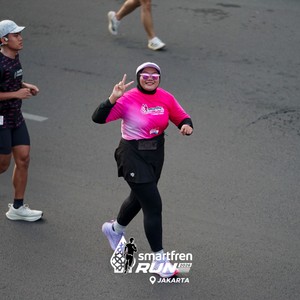 Race photo from SMARTFREN RUN 2026 VIBES