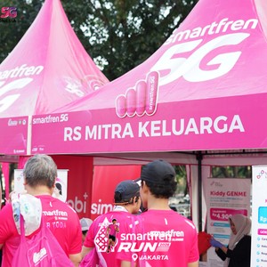 Race photo from SMARTFREN RUN 2026