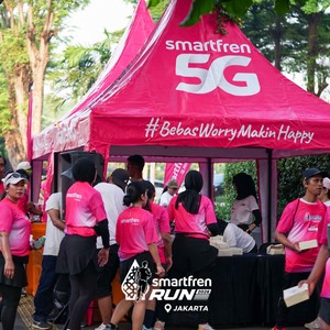 Race photo from SMARTFREN RUN 2026 VIBES