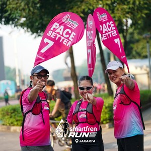 Race photo from SMARTFREN RUN 2026 VIBES