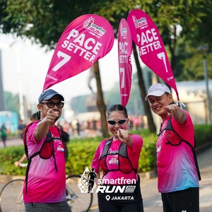 Race photo from SMARTFREN RUN 2026 VIBES