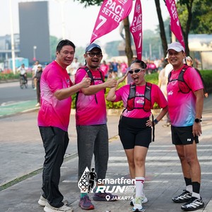 Race photo from SMARTFREN RUN 2026 VIBES