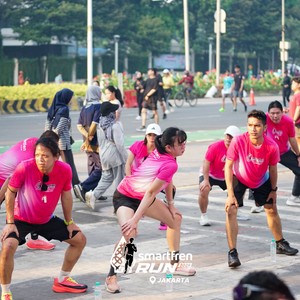 Race photo from SMARTFREN RUN 2026 VIBES