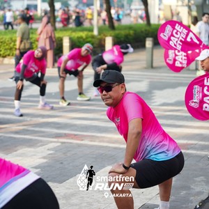 Race photo from SMARTFREN RUN 2026 VIBES