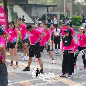 Race photo from SMARTFREN RUN 2026 VIBES