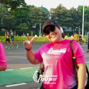 Race photo from SMARTFREN RUN 2026 VIBES