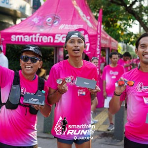 Race photo from SMARTFREN RUN 2026 VIBES