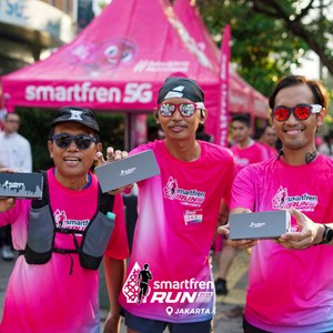 Race photo from SMARTFREN RUN 2026 VIBES