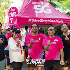 Race photo from SMARTFREN RUN 2026 VIBES