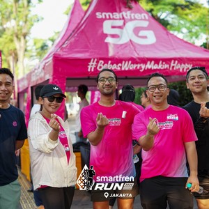 Race photo from SMARTFREN RUN 2026 VIBES
