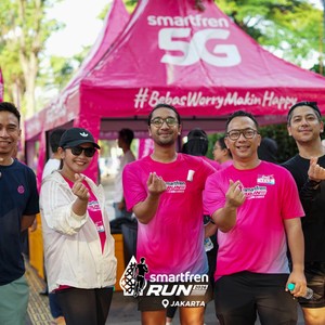 Race photo from SMARTFREN RUN 2026 VIBES
