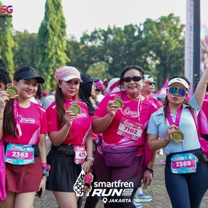 Race photo from SMARTFREN RUN 2026