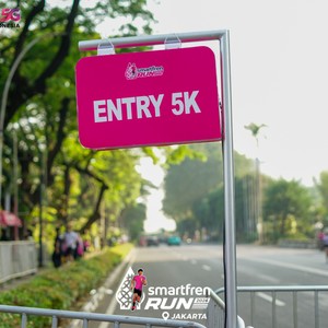 Race photo from SMARTFREN RUN 2026