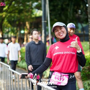 Race photo from SMARTFREN RUN 2026