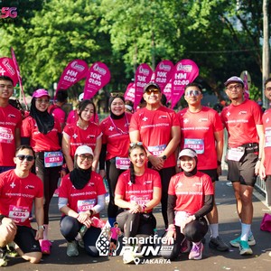 Race photo from SMARTFREN RUN 2026