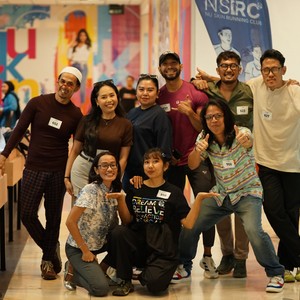 Race photo from NSRC GATHERING 