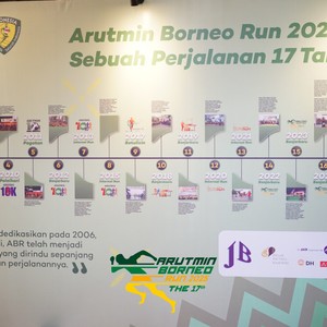 Race photo from ARUTMIN BORNEO RUN 2025