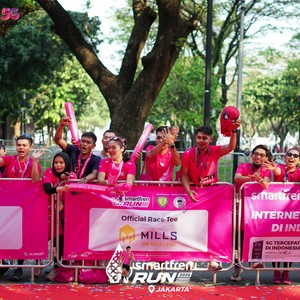 Race photo from SMARTFREN RUN 2026